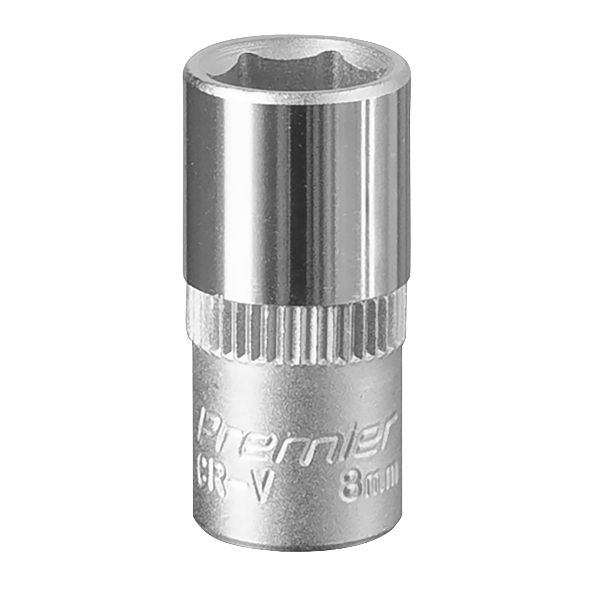 Sealey WallDrive Socket Tool 8mm 1/4" Square Drive Chrome Vanadium Steel S1408