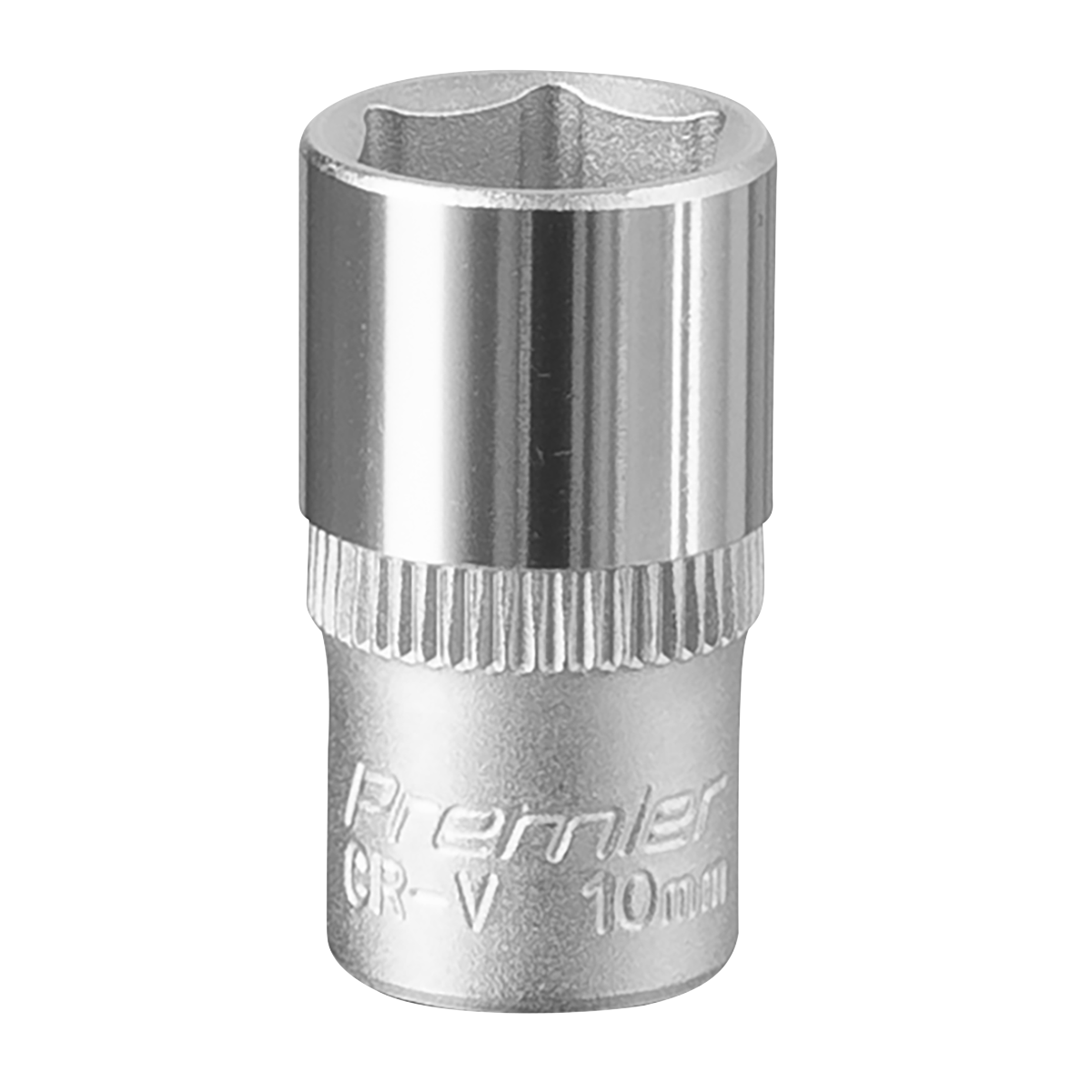 Sealey WallDrive Socket 10mm 1/4" Square Drive Chrome Vanadium Steel S1410