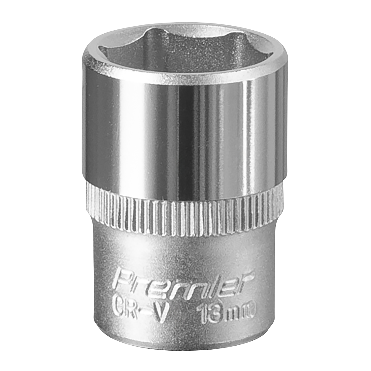 Sealey WallDrive Socket Tool 13mm 1/4" Square Drive Chrome Vanadium Steel S1413