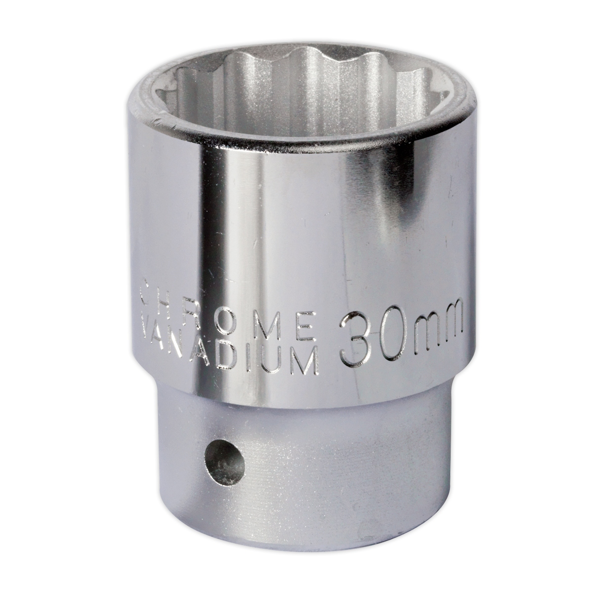 Sealey WallDrive Socket Tool 30mm 3/4" Square Drive Chrome Vanadium Steel S34/30