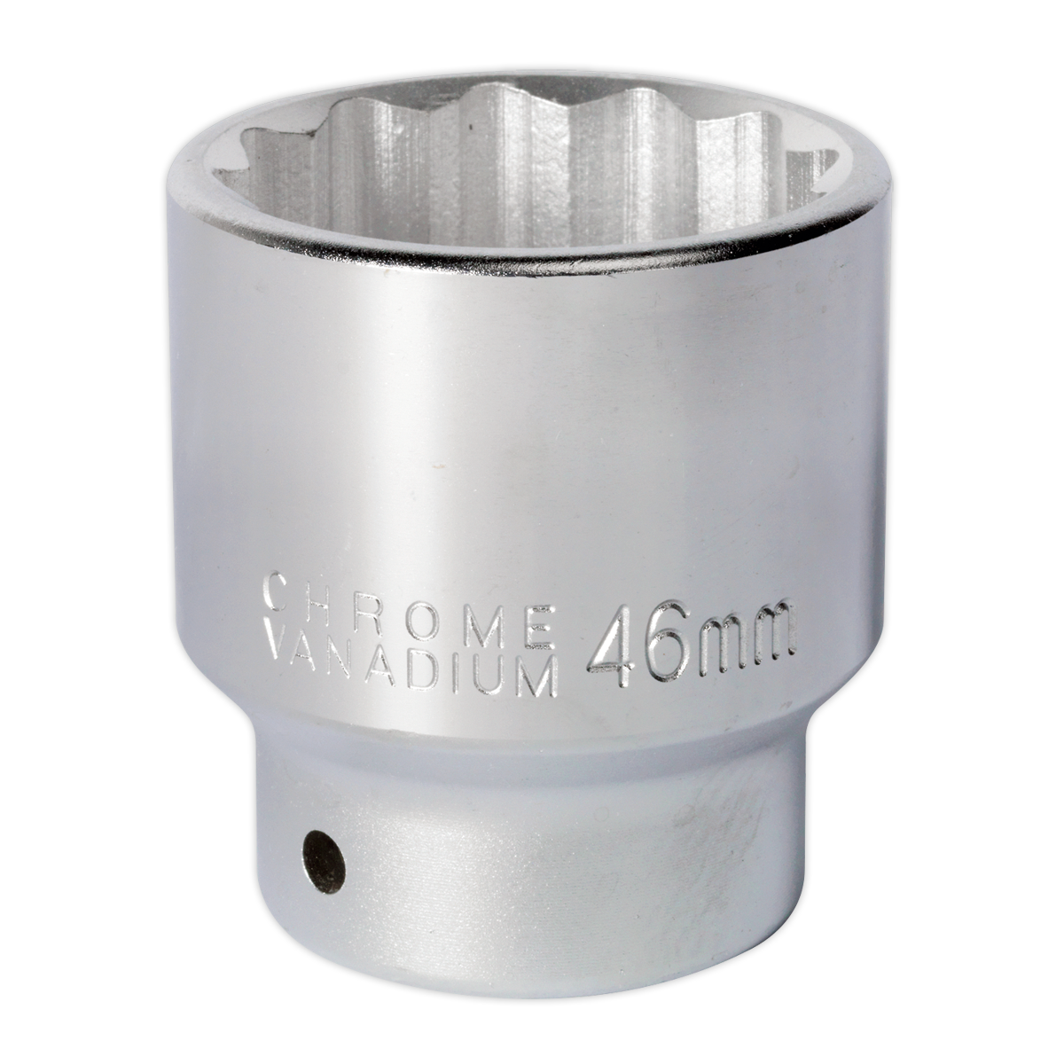 Sealey WallDrive Socket Tool 46mm 3/4" Square Drive Chrome Vanadium Steel S34/46