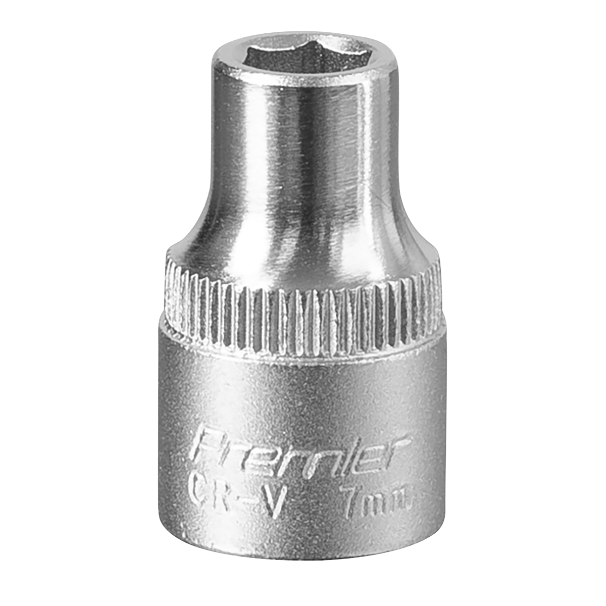 Sealey WallDrive Socket Tool 7mm 3/8" Square Drive Chrome Vanadium Steel S3807