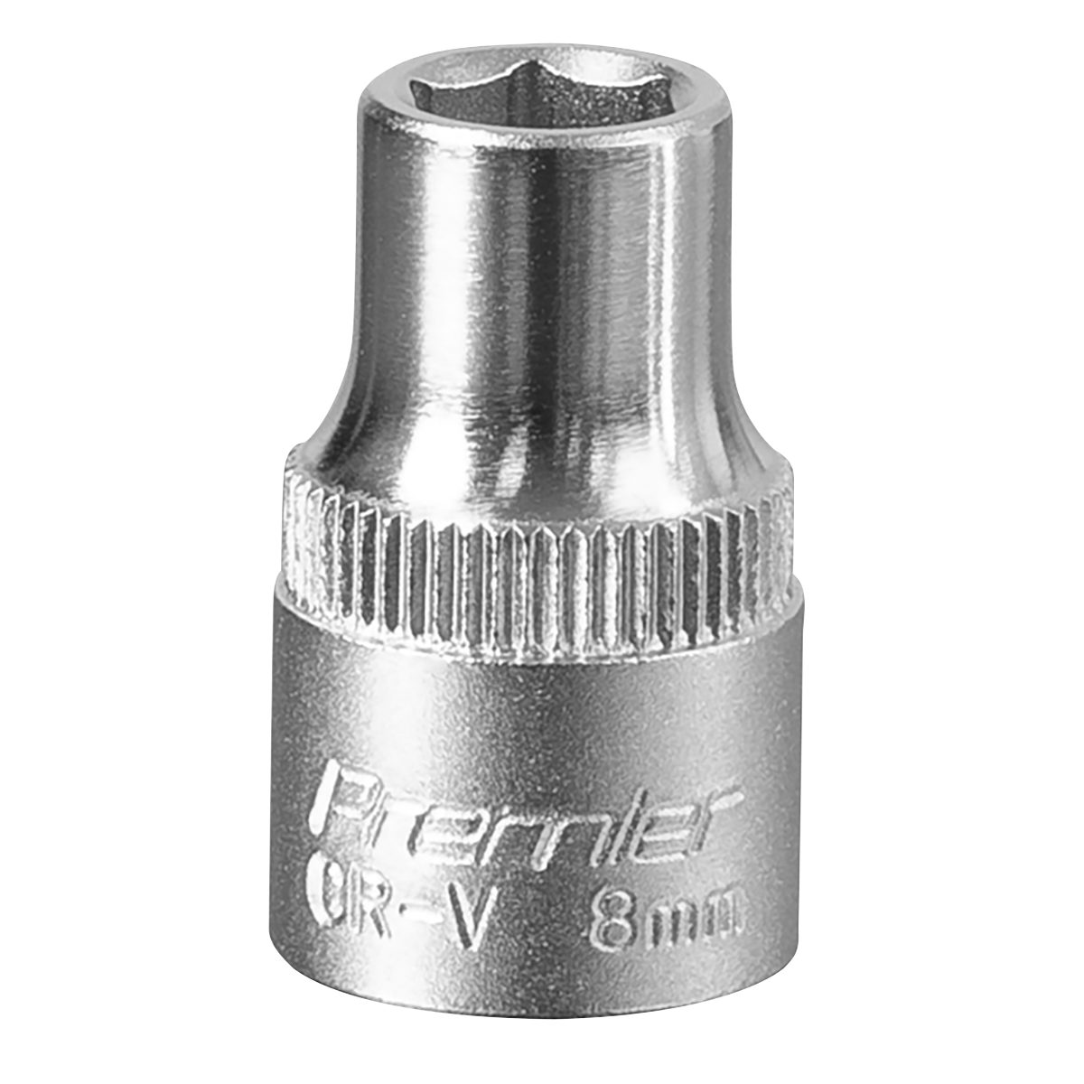 Sealey WallDrive Socket Tool 8mm 3/8" Square Drive Chrome Vanadium Steel S3808