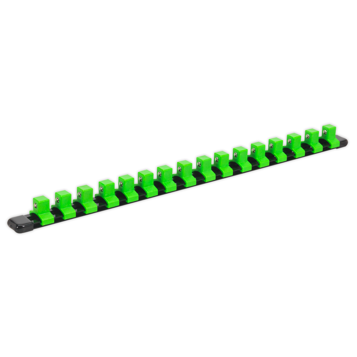 Sealey Socket Retaining Rail With 16 Clips 1/2" Square Drive Tool AK27054HV