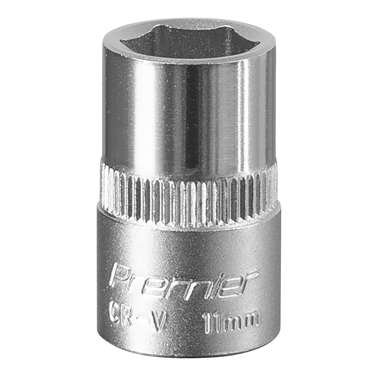 Sealey WallDrive Socket Tool 11mm 3/8" Square Drive Chrome Vanadium Steel S3811