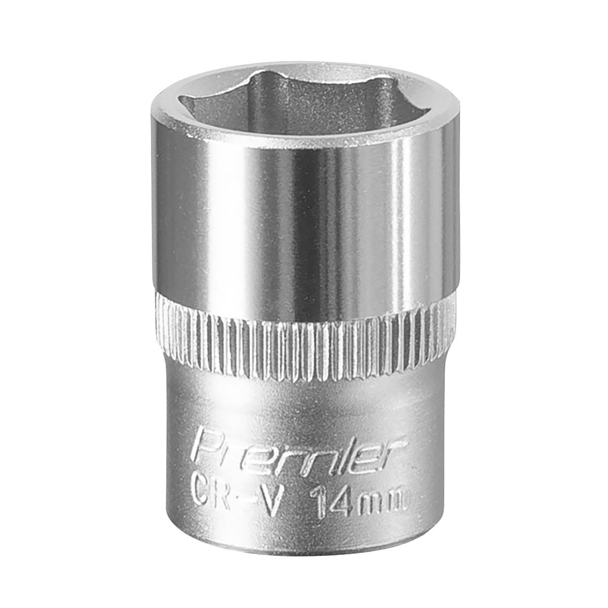 Sealey WallDrive Socket Tool 14mm 3/8" Square Drive Chrome Vanadium Steel S3814