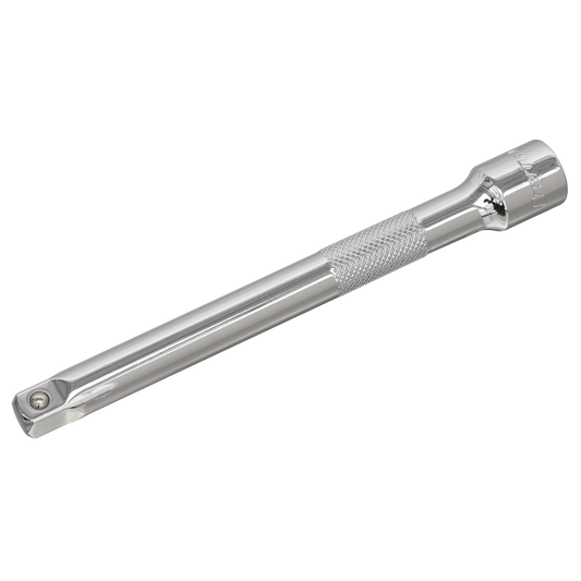 Sealey Extension Bar 150mm 3/8" Square Drive Chrome Vanadium Steel Tool S38E150