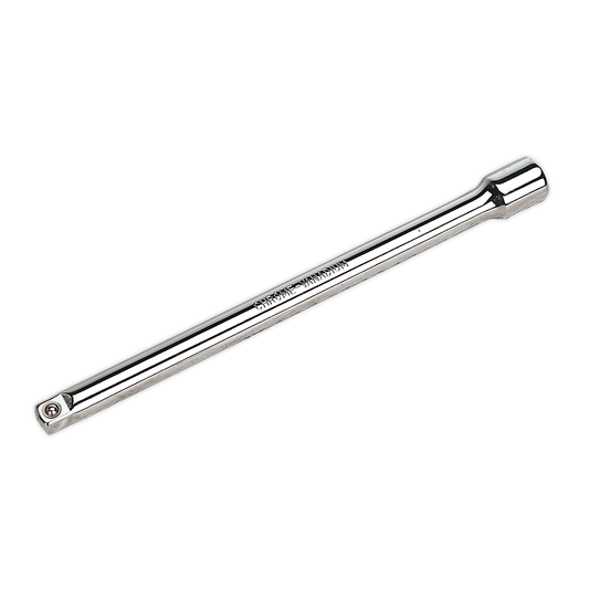 Sealey Extension Bar 200mm 3/8" Square Drive Chrome Vanadium Steel Tool S38E200
