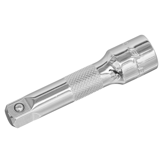 Sealey Extension Bar 75mm 3/8" Square Drive Chrome Vanadium Steel Tool S38E75