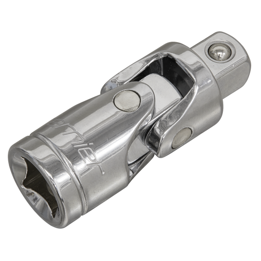 Sealey Universal Joint 3/8" Square Drive Fully Polished Mirror Finish S38UJ