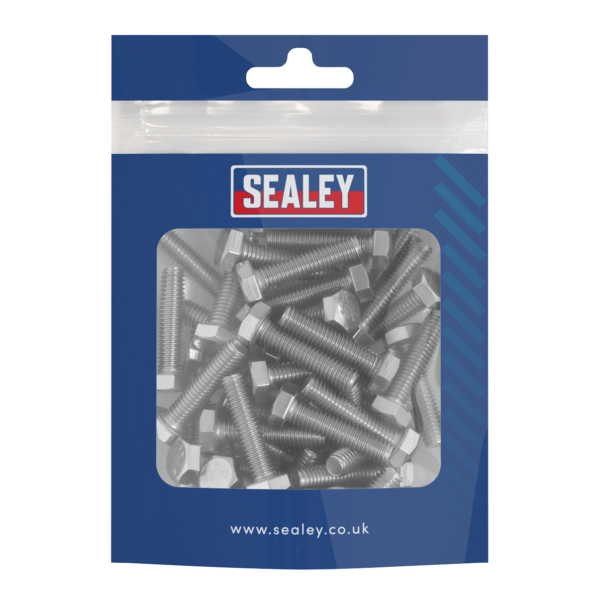 Sealey Stainless Steel Set Screw Din 933 M6 x 25mm 1.00mm Pitch 50 Pieces S625S