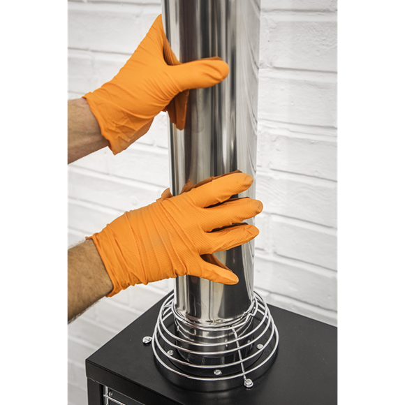 Sealey Ø100mm Stainless Steel Exhaust/Flue Extension Pipe For IR13/IR16 1000mm