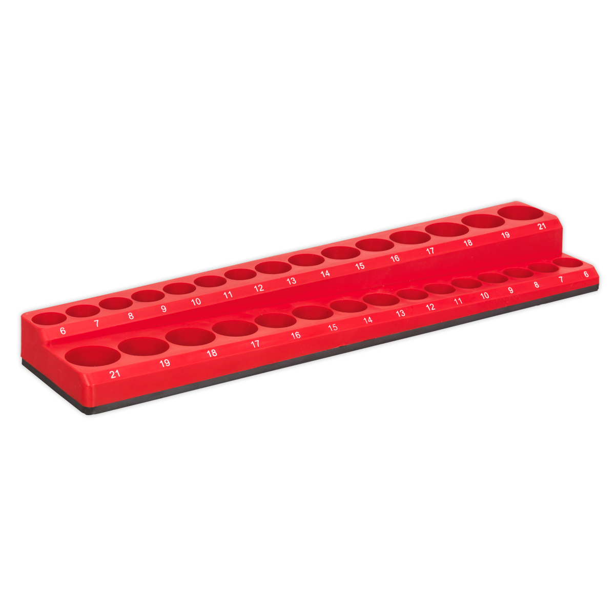 Sealey Premier Socket Holder 30 Capacity Magnetic 3/8" Square Drive AK27086