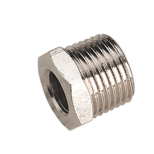 Sealey Adaptor For Components 1/2" BSPT Male to 1/4" BSP Female SA1/1214F