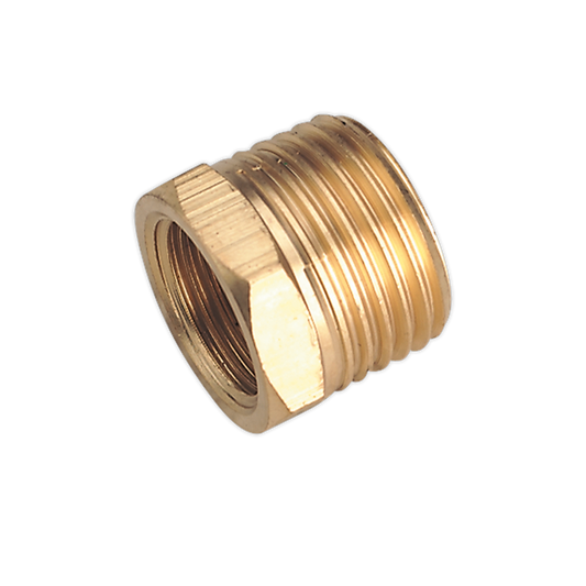 Sealey Adaptor For Components 1/2" BSPT Male to 3/8" BSP Female SA1/1238F