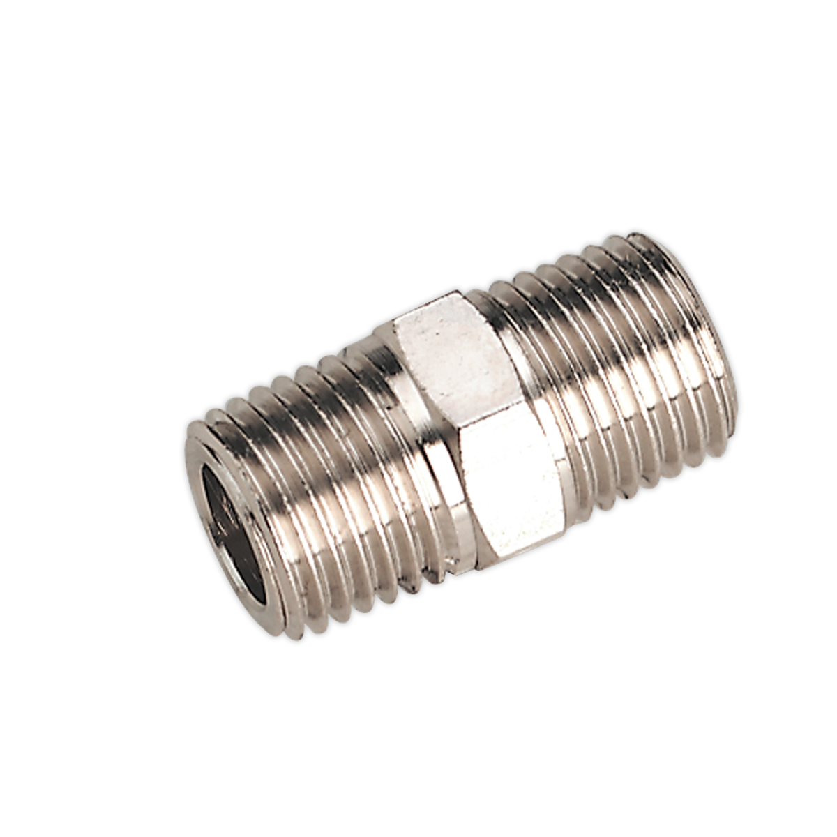 Sealey Double Male Union For Air Tools/Components 1/4" BSPT - 1/4" BSPT SA1/1414