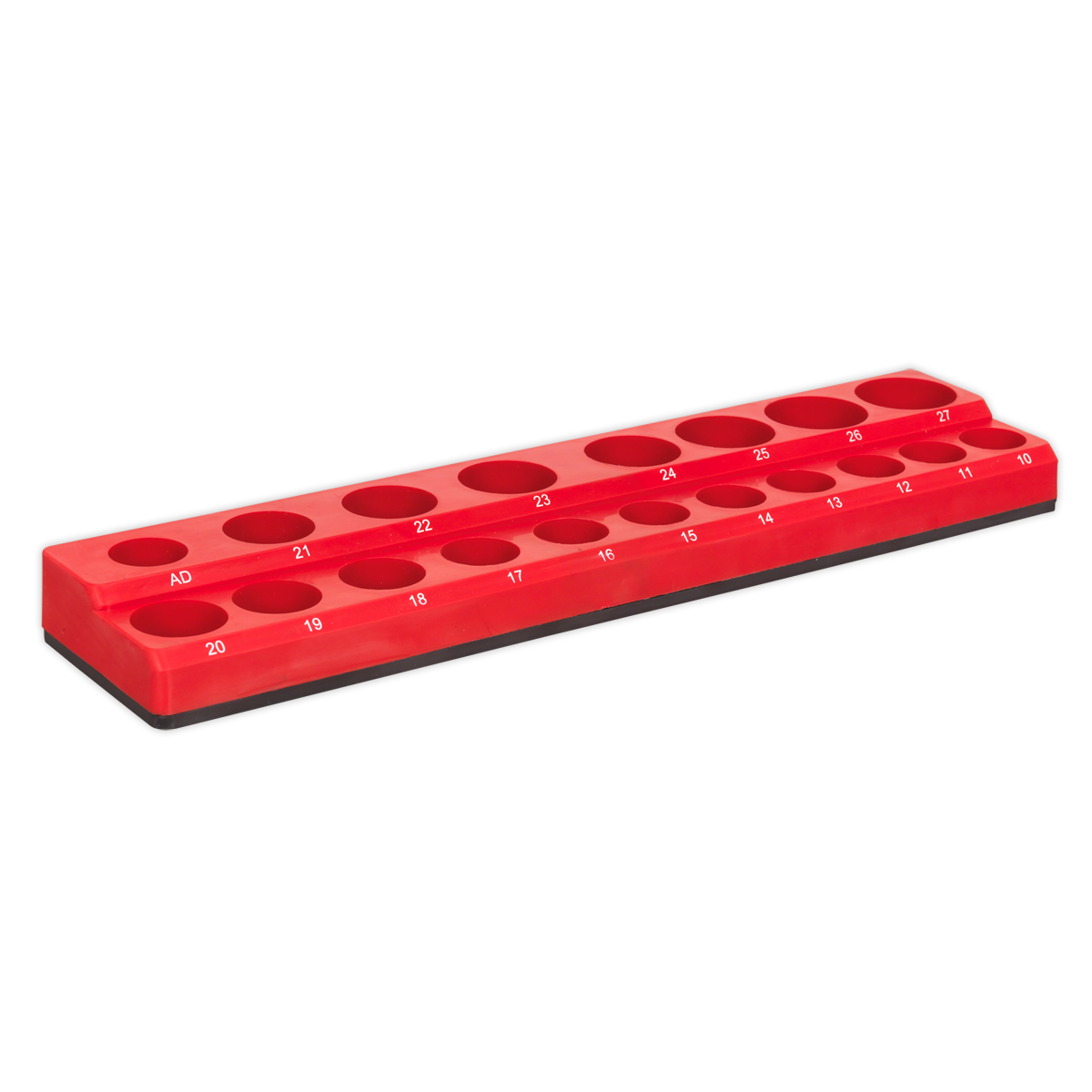 Sealey Premier Socket Holder 19 Capacity Magnetic 1/2" Square Drive AK27087
