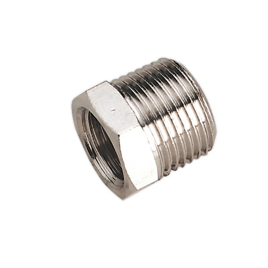 Sealey Adaptor For Components 3/8" BSPT Male To 1/4" BSP Female SA1/3814F