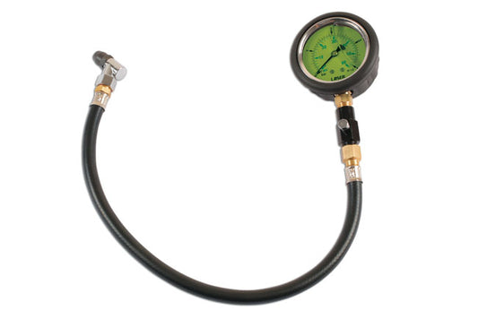 LASER 6055 Tyre Pressure Gauge 0-60 psi Liquid Filled Dial 550mm Reach