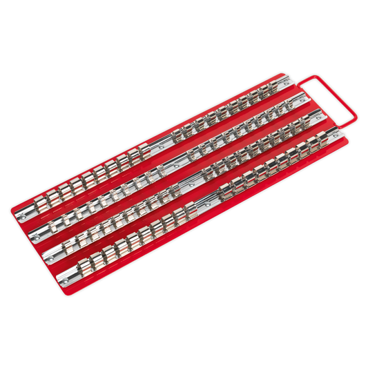 Sealey Premier Socket Rail Tray 1/4" 3/8" 1/2" Square Drive 430mm x 157mm AK271