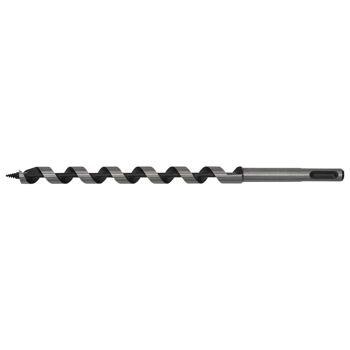 Sealey SDS Plus Auger Wood Drill Fully Hardened 13 x 235mm Silver SA13X235