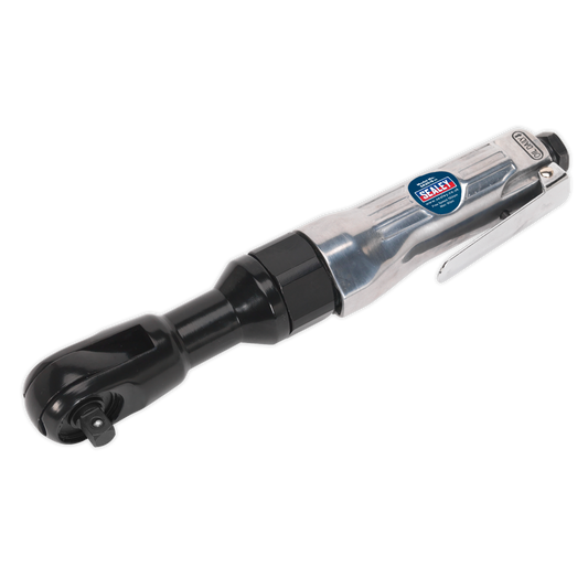 Sealey Air Ratchet Wrench 3/8" Square Drive With Hardened Steel Anvil SA20/S