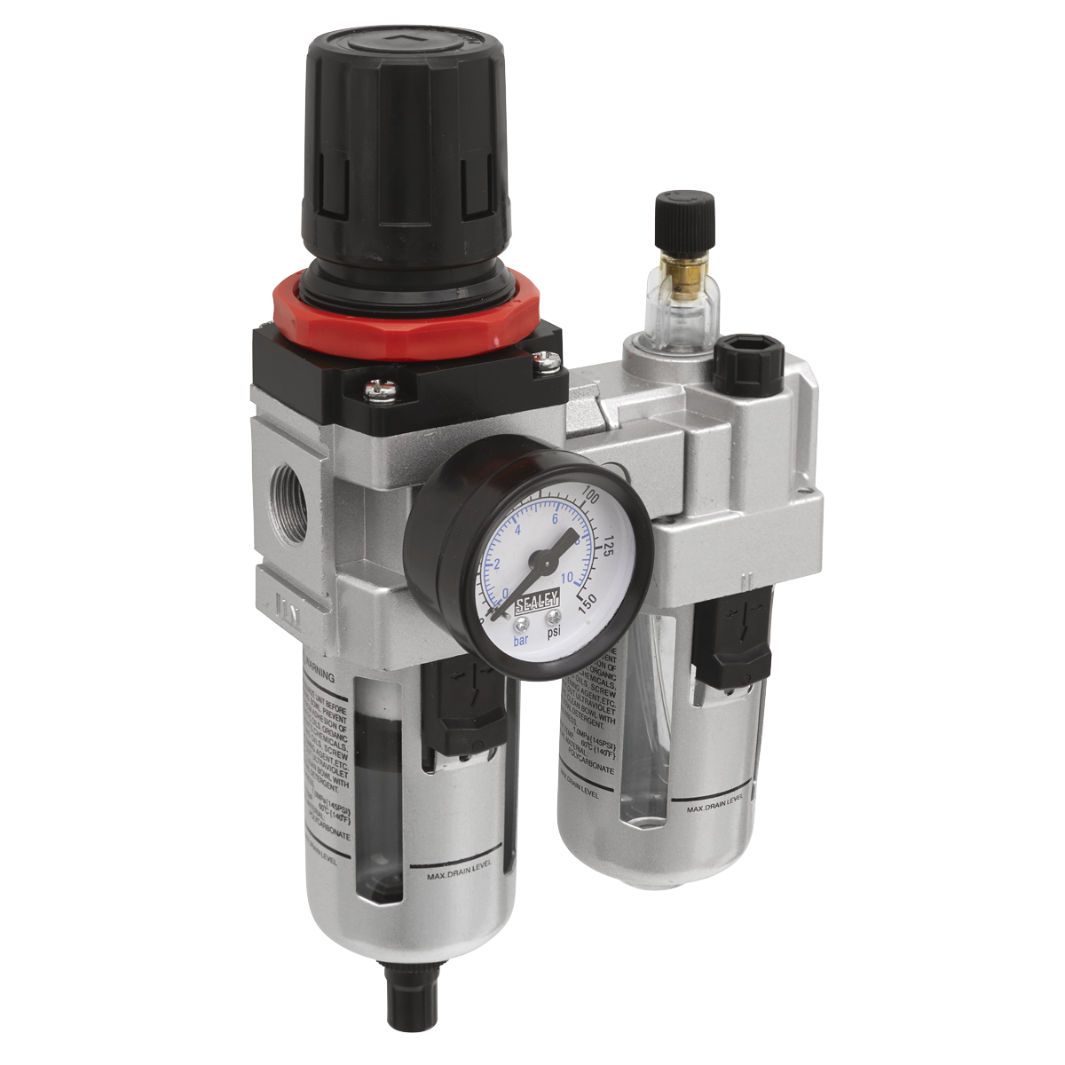 Sealey Air Filter/Regulator/Lubricator Heavy Duty 3/8" BSP 145PSI SA2001