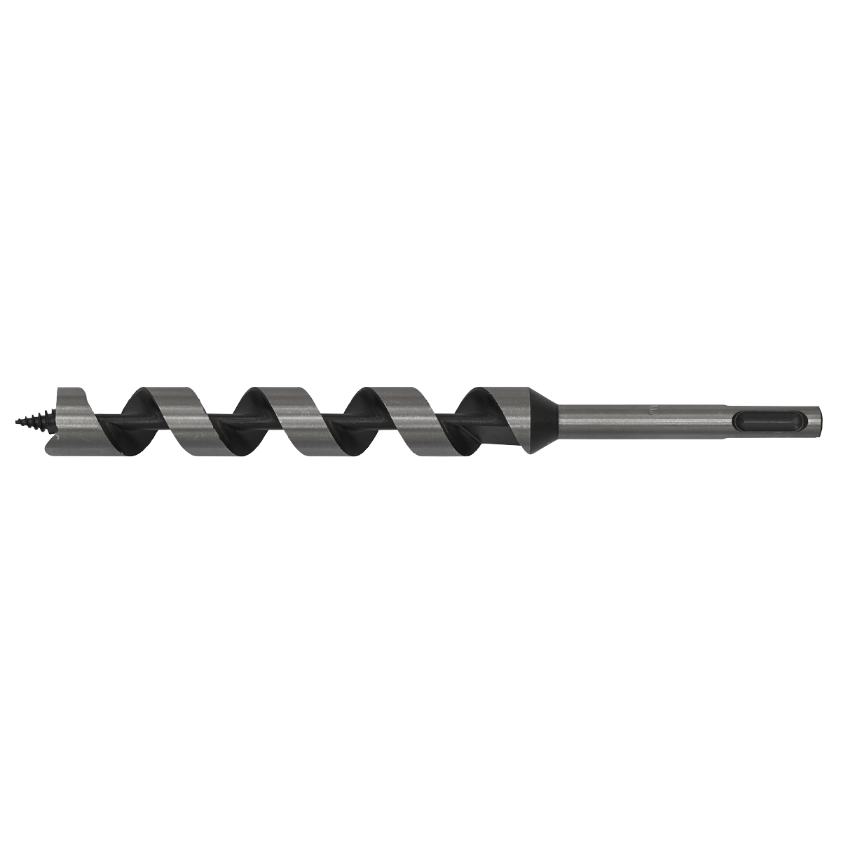 Sealey SDS Plus Auger Wood Drill Fully Hardened 20 x 235mm Silver SA20X235