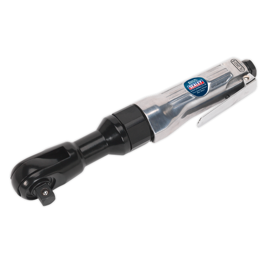 Sealey Air Ratchet Wrench 1/2" Square Drive With Hardened Steel Anvil SA21/S