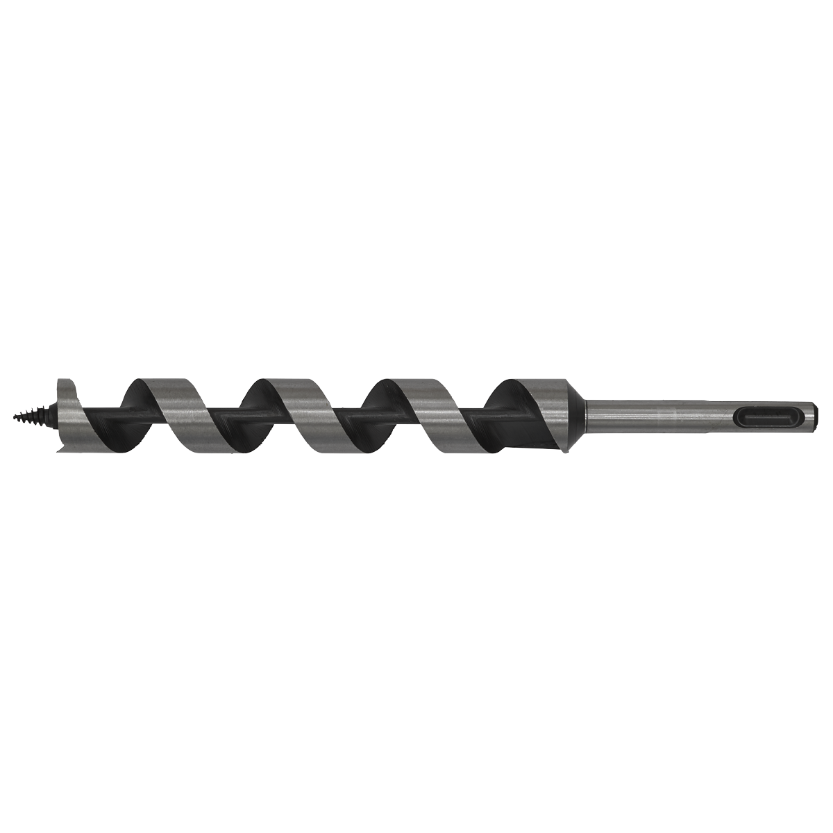 Sealey SDS Plus Auger Wood Drill Fully Hardened 22 x 235mm Silver SA22X235