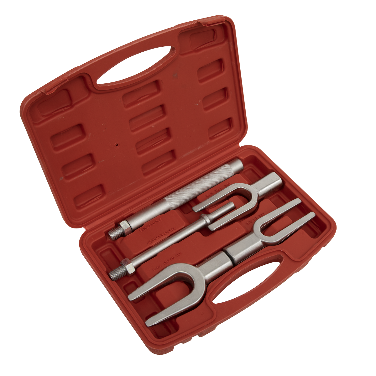 Sealey Ball Joint Separator Kit With Interchangeable Shafts 5 Pieces AK273