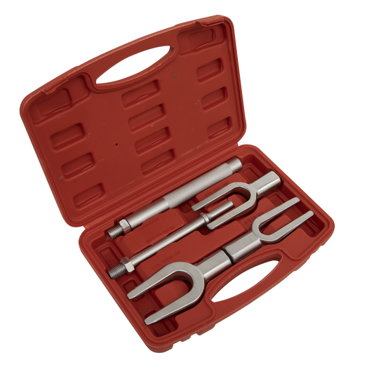 Sealey Ball Joint Separator Kit With Interchangeable Shafts 5 Pieces AK273