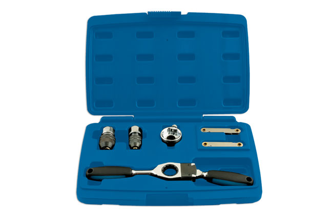 LASER 6071 Tap Die Holder Set 6pc Professional Steel Thread Tool Organizer