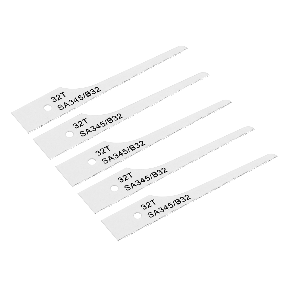 Sealey HSS Air Saw Blade Power Tool Accessory 32 TPI Pack of 5 Pieces SA345/B32