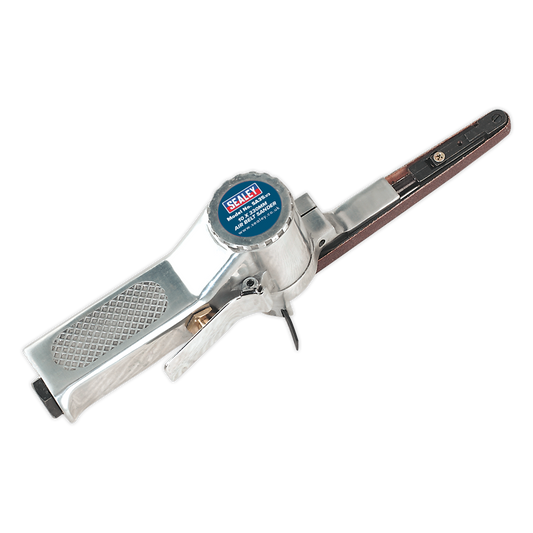 Sealey Air Belt Sander One-Handed Trigger Operation 10 x 330mm 1/4" BSP SA35