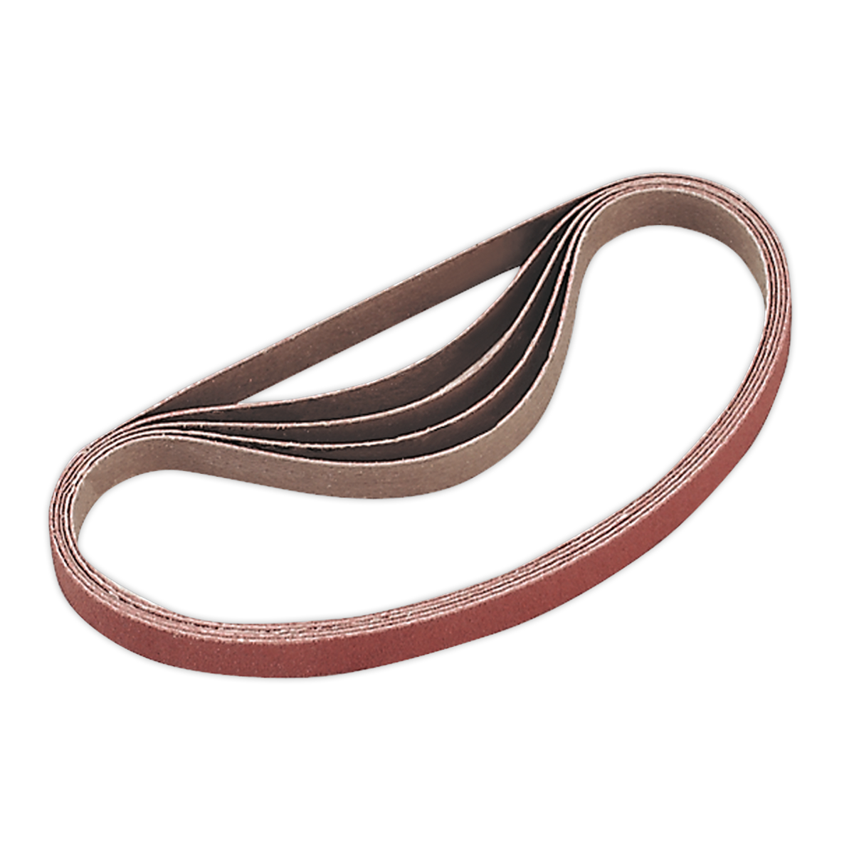 Sealey Sanding Belt Aluminium Oxide 120 Grit 10 x 330mm Pack of 5 Pcs SA35/B120G