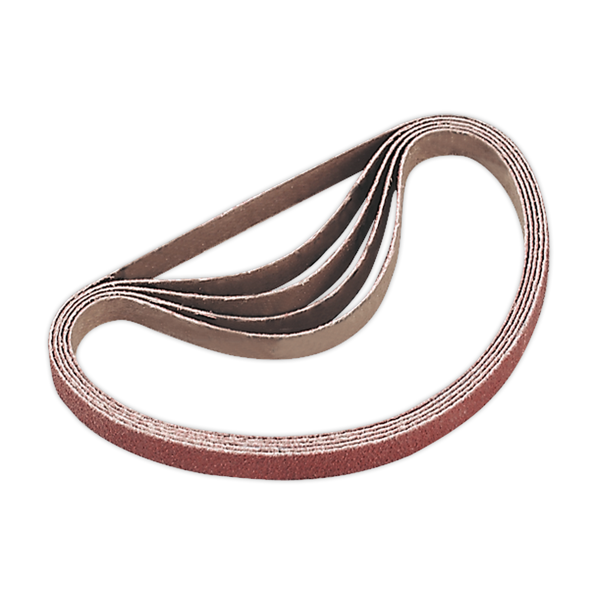 Sealey Sanding Belt Aluminium Oxide 40 Grit 10x330mm Pack of 5 Pieces SA35/B40G