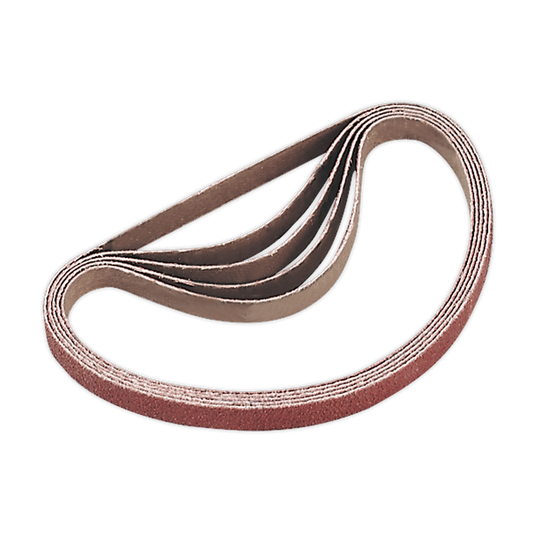 Sealey Sanding Belt Aluminium Oxide 40 Grit 10x330mm Pack of 5 Pieces SA35/B40G