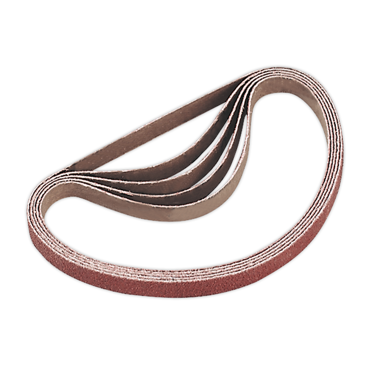 Sealey Sanding Belt Aluminium Oxide 60 Grit 10x330mm Pack of 5 Pieces SA35/B60G