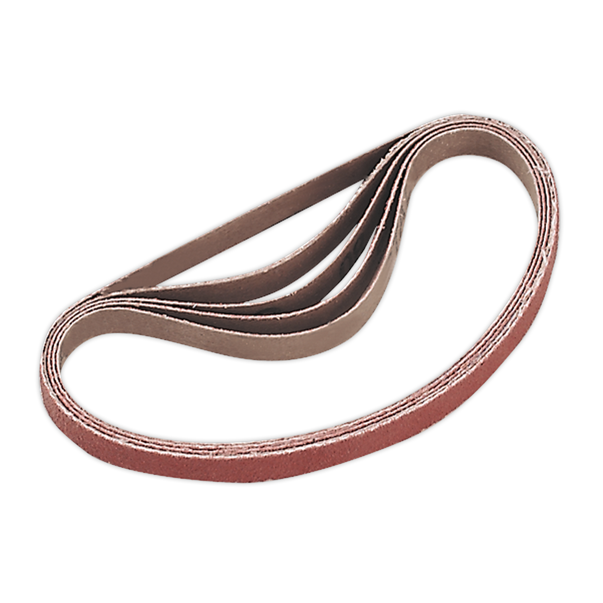 Sealey Sanding Belt Aluminium Oxide 80 Grit 10x330mm Pack of 5 Pieces SA35/B80G