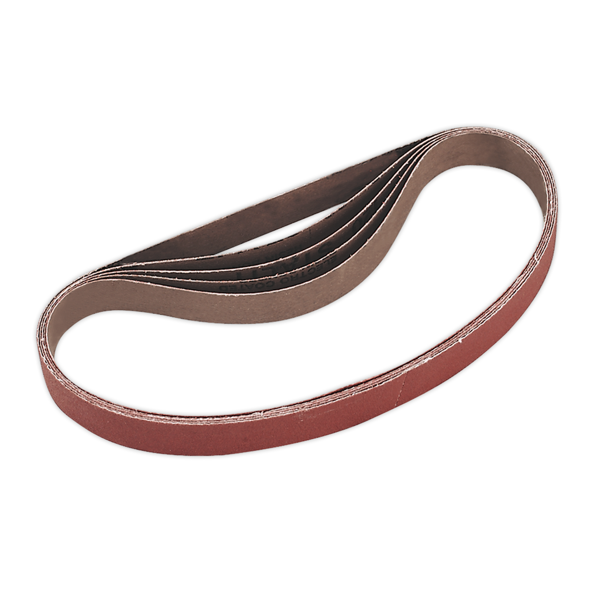Sealey Sanding Belt Aluminium Oxide 120 Grit 20 x 520mm x5 Pieces SA355/B120G