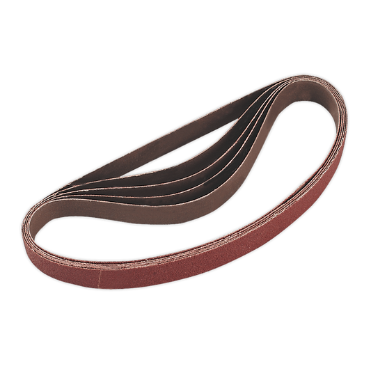 Sealey Sanding Belt Aluminium Oxide 60 Grit 20 x 520mm Pack of 5 Pcs SA355/B60G