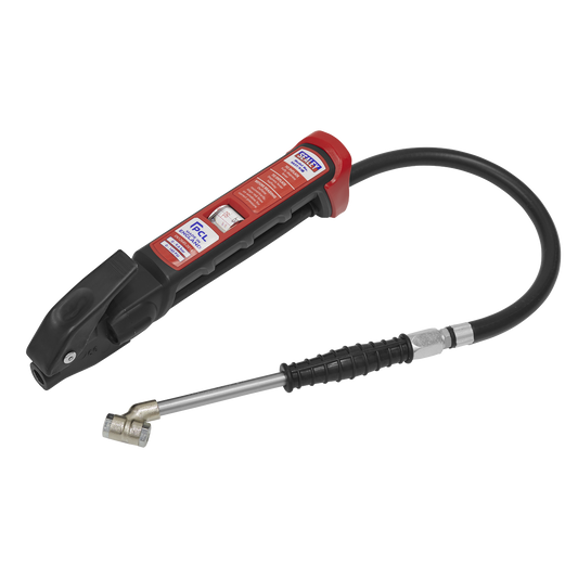 Sealey Premier Anodised Tyre Inflator With Twin Push-On Connector SA37/93B