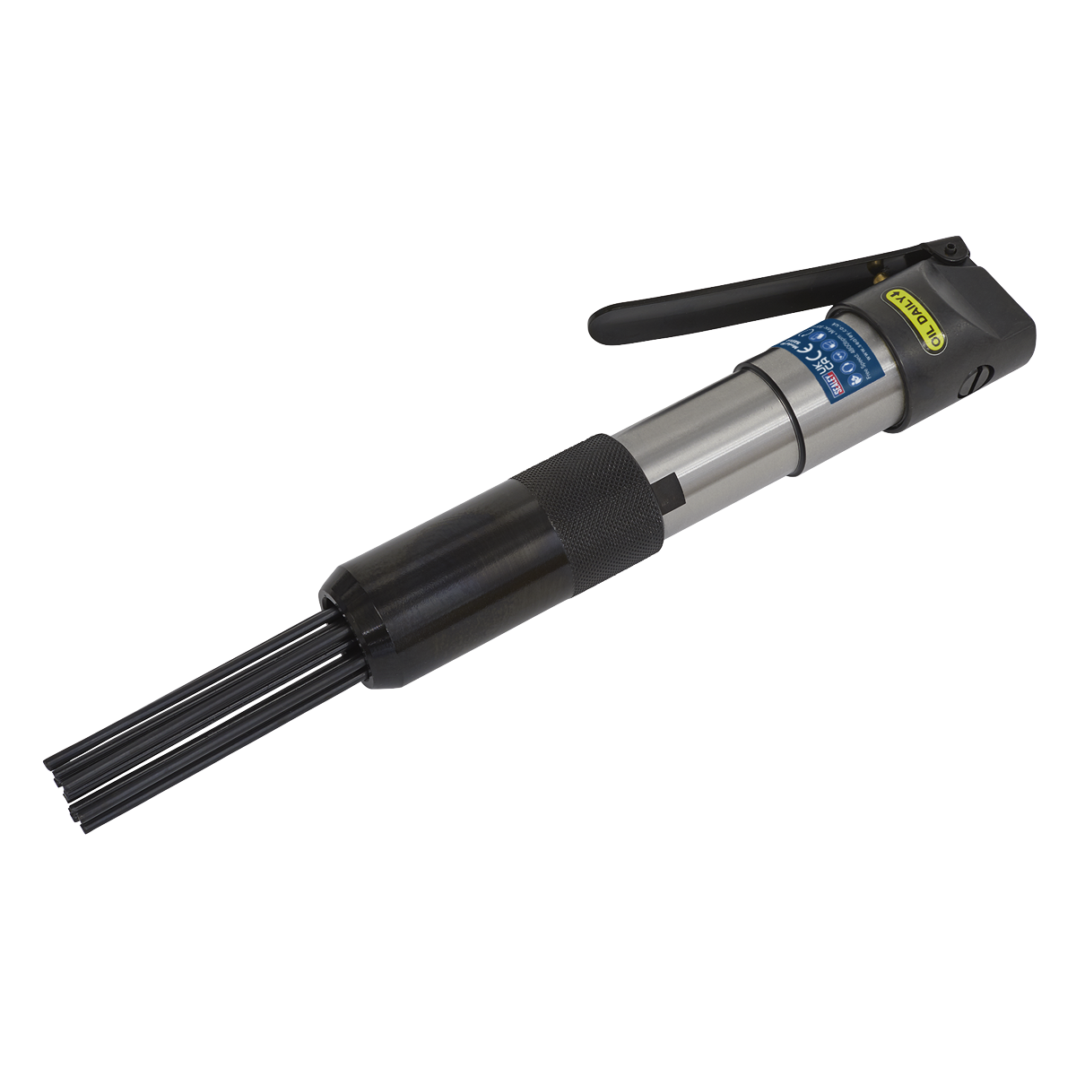 Sealey Air Needle Scaler 32mm Stroke With Palm Control Trigger Mechanism SA51