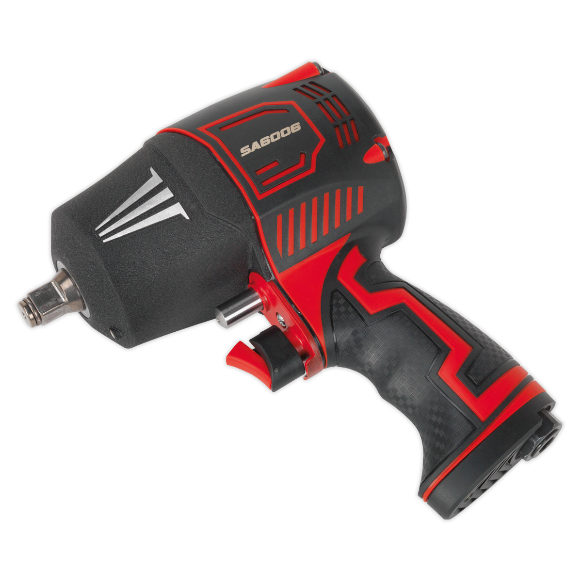 Sealey 1/2" Square Drive Composite Air Impact Wrench Twin Hammer 9000 RPM SA6006
