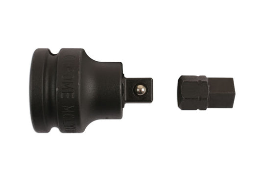 LASER TOOLS 6099 Impact Adaptor 3/4in Drive to 1/2" Drive Chrome Molybdenum