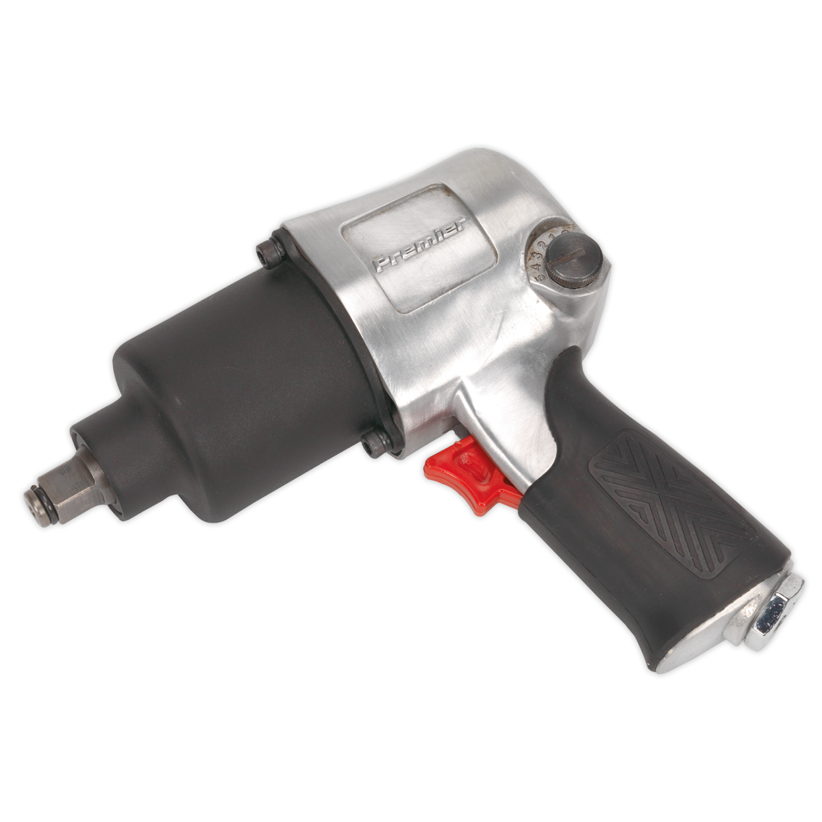 Sealey 1/2" Square Drive Air Impact Wrench - Twin Hammer 7500 RPM 4.2 CFM SA602