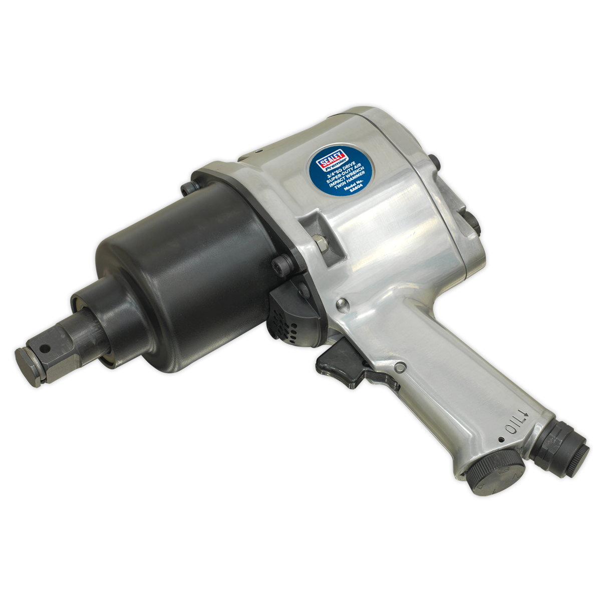 Sealey Air Impact Wrench 3/4" Square Drive Super-Duty Heavy Twin 6500 RPM SA604