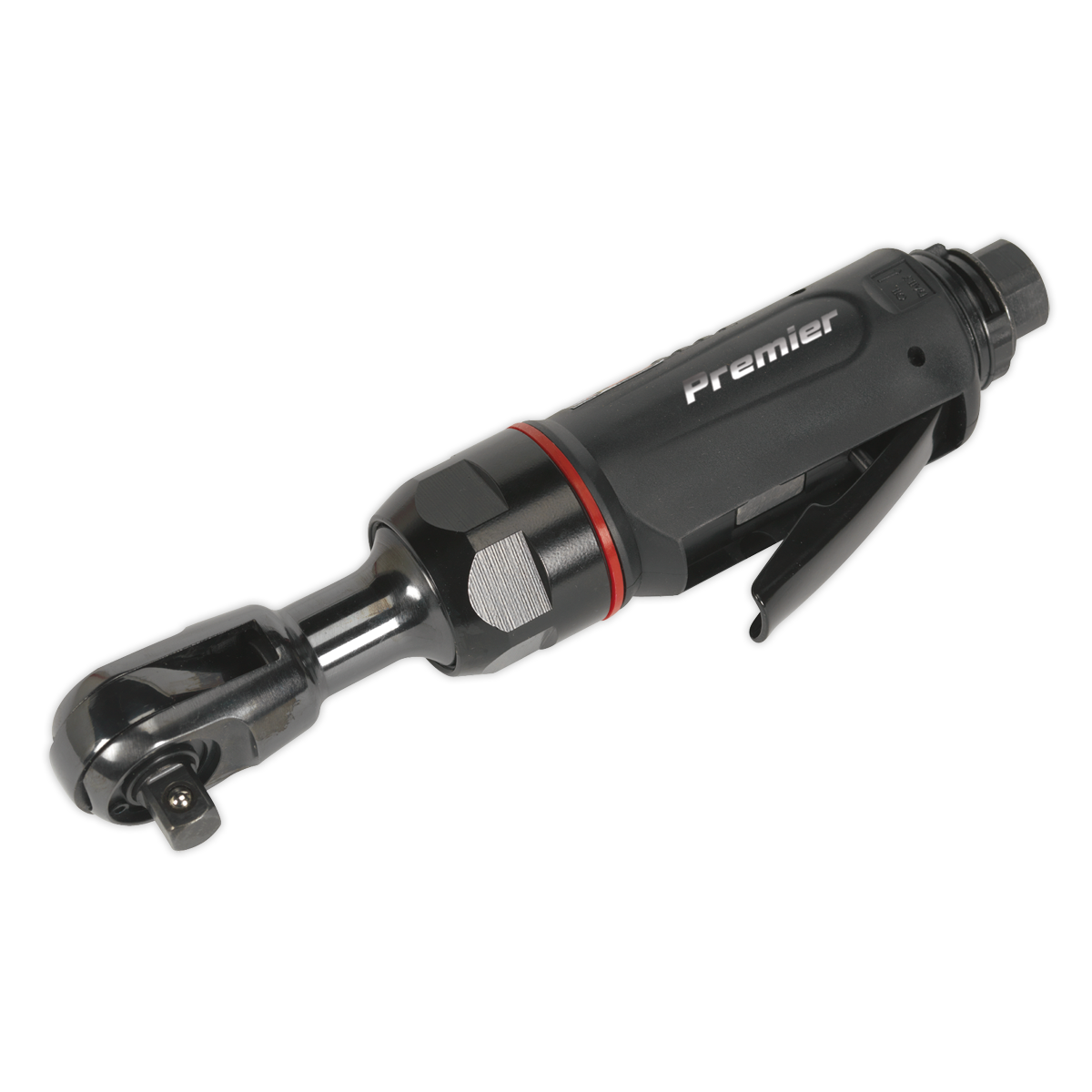 Sealey Air Mini Ratchet Wrench 3/8" Square Drive Premier 250rpm 3cfm SA631