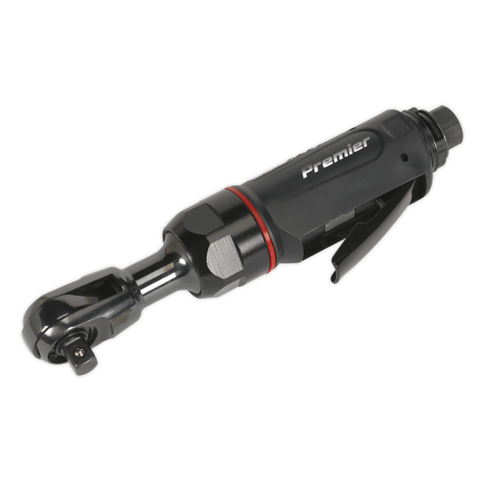 Sealey Air Mini Ratchet Wrench 3/8" Square Drive Premier 250rpm 3cfm SA631